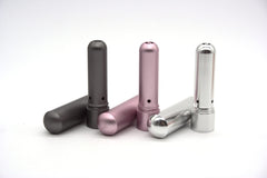Award Designs empty nasal inhaler tubes made of aluminum for durable aromatherapy.