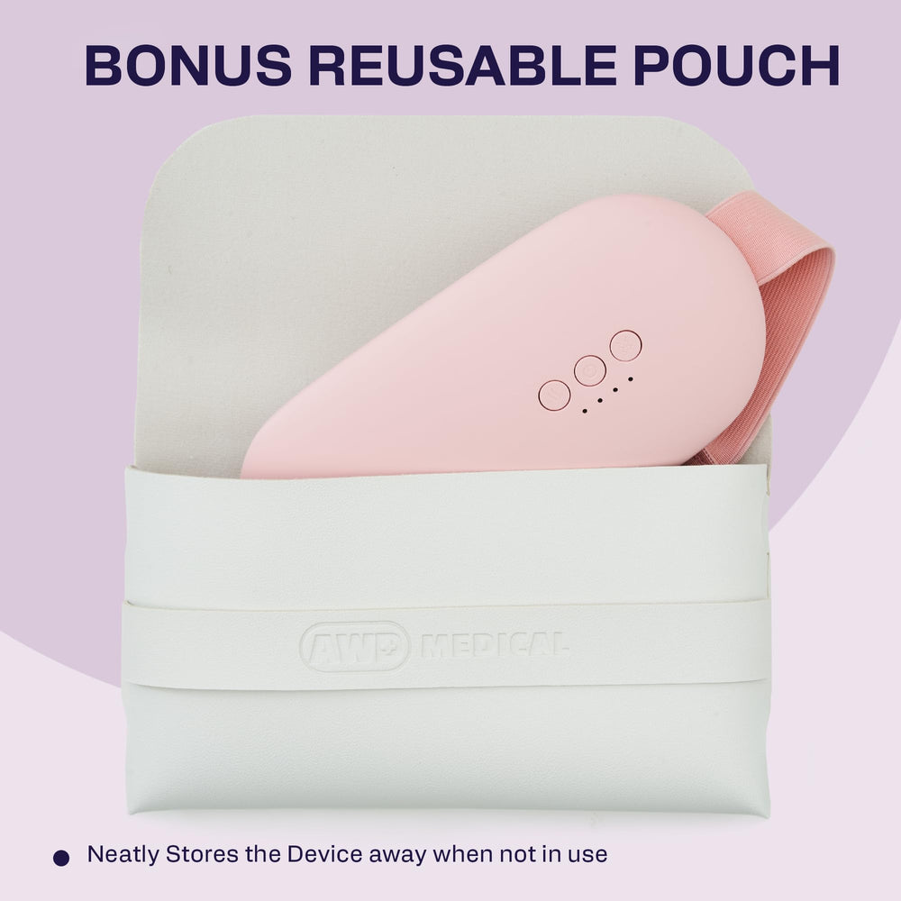 AWD Medical PU leather storage case for easy portability.