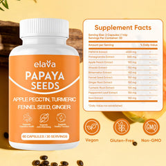 Awjsde Elava packaging close-up highlighting vegan, non-GMO capsules.