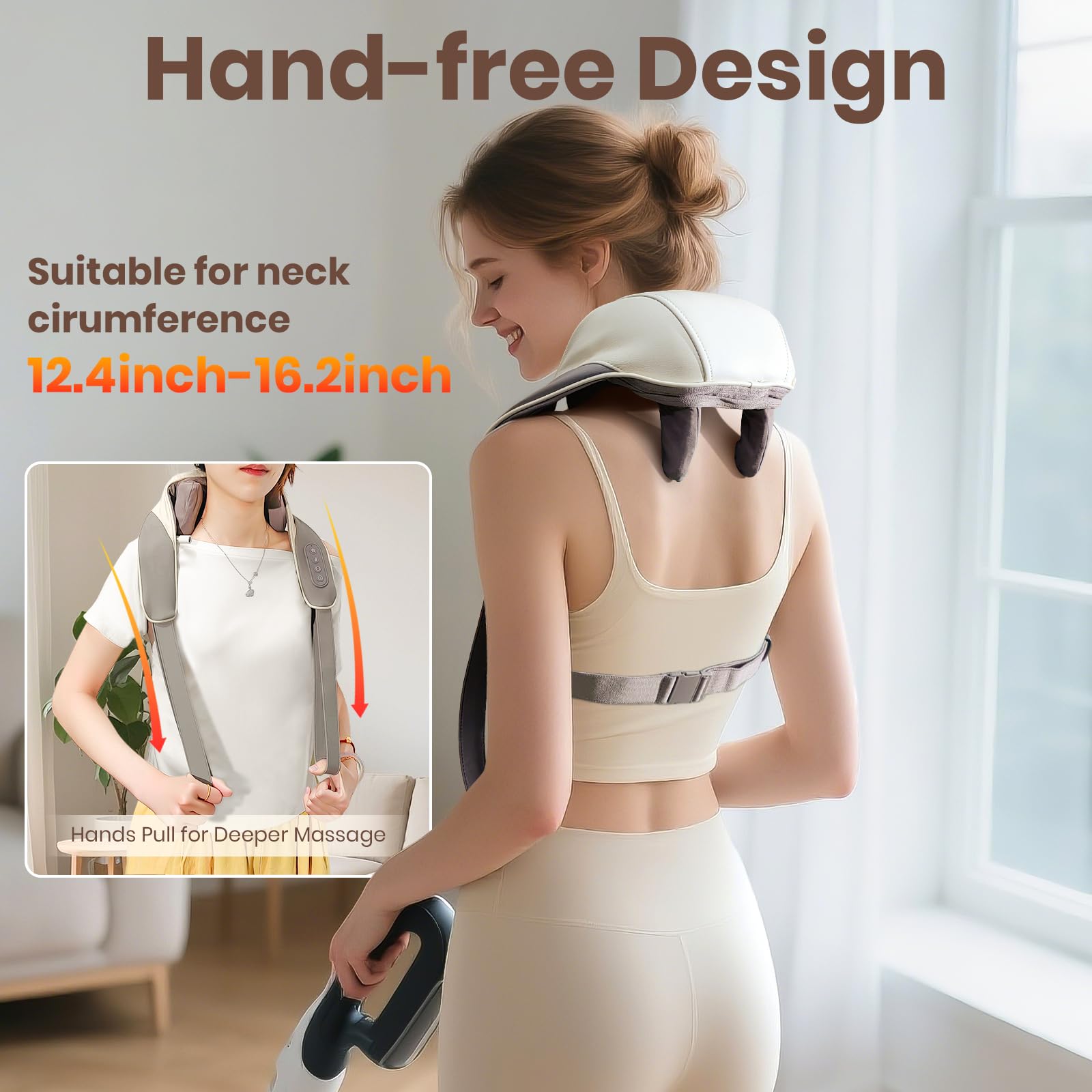 AXTEDRPOWE rechargeable battery powering cordless massage sessions.
