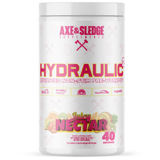 Axe & Sledge Hydraulic pump action in gym, visible vascular fullness.