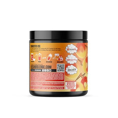 Axe and Sledge Intake Sour Peach Rings flavor provides refreshing energy before workouts.