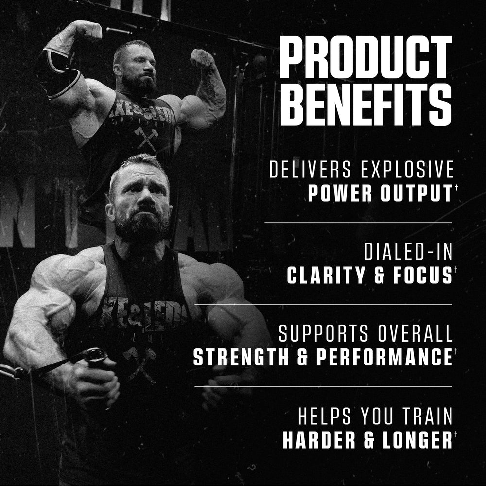 Pre-workout scoop pour demonstrates quick dissolution in water.