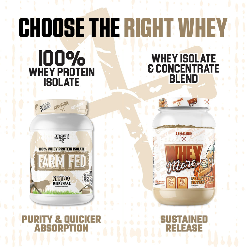 Axe & Sledge Farm Fed low carb label highlights keto-friendly macros.