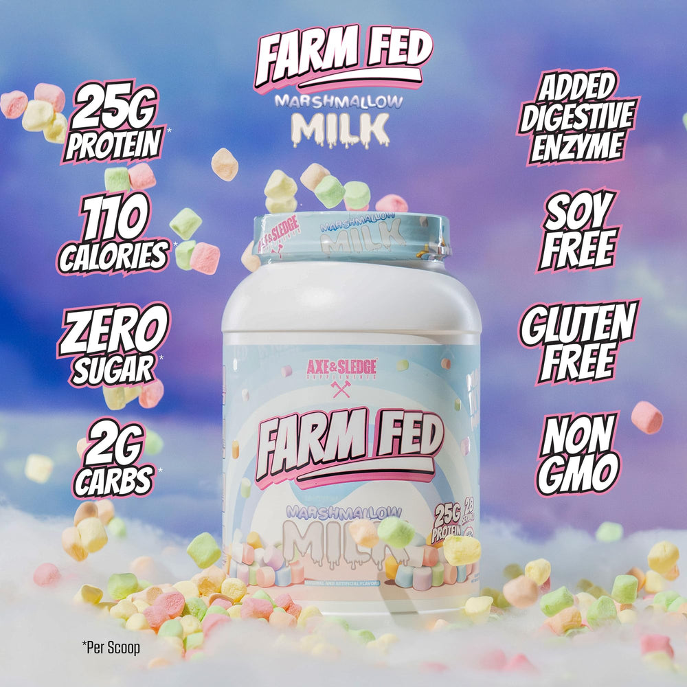 Farm Fed nutrition label emphasizes low carbs and sugar macros