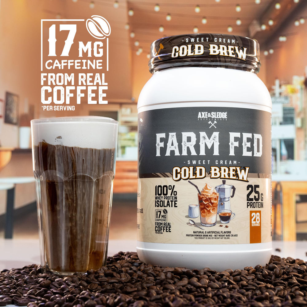 Flavor range image shows multiple Farm Fed options