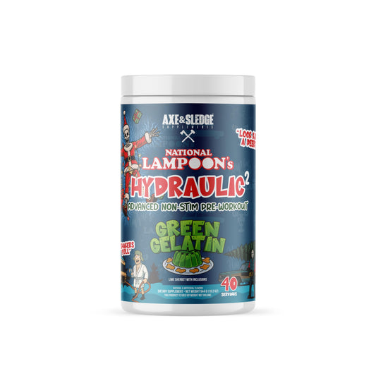 Axe & Sledge Hydraulic powder tub close-up promoting sustained endurance during training.