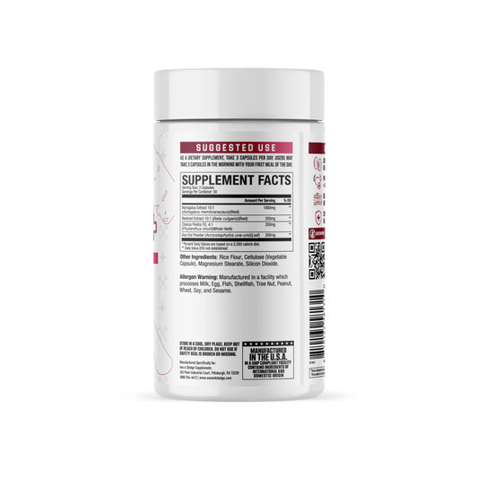 Axe & Sledge Kidney+ capsules close-up highlighting easy daily dose
