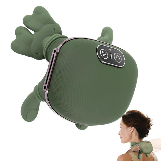 AXOCRAK neck-shoulder massager with 4D shiatsu kneading for deep relaxation