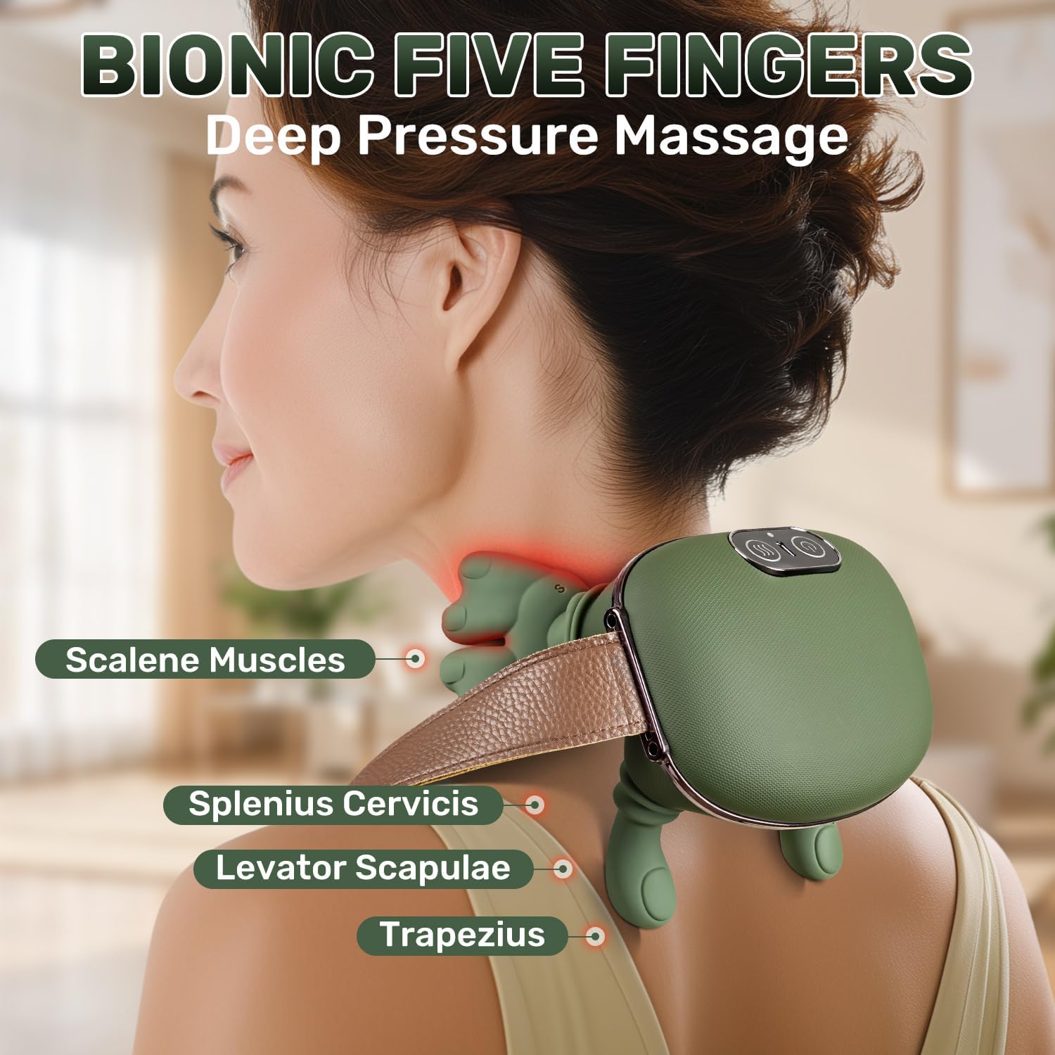 AXOCRAK portable massager for home or office use
