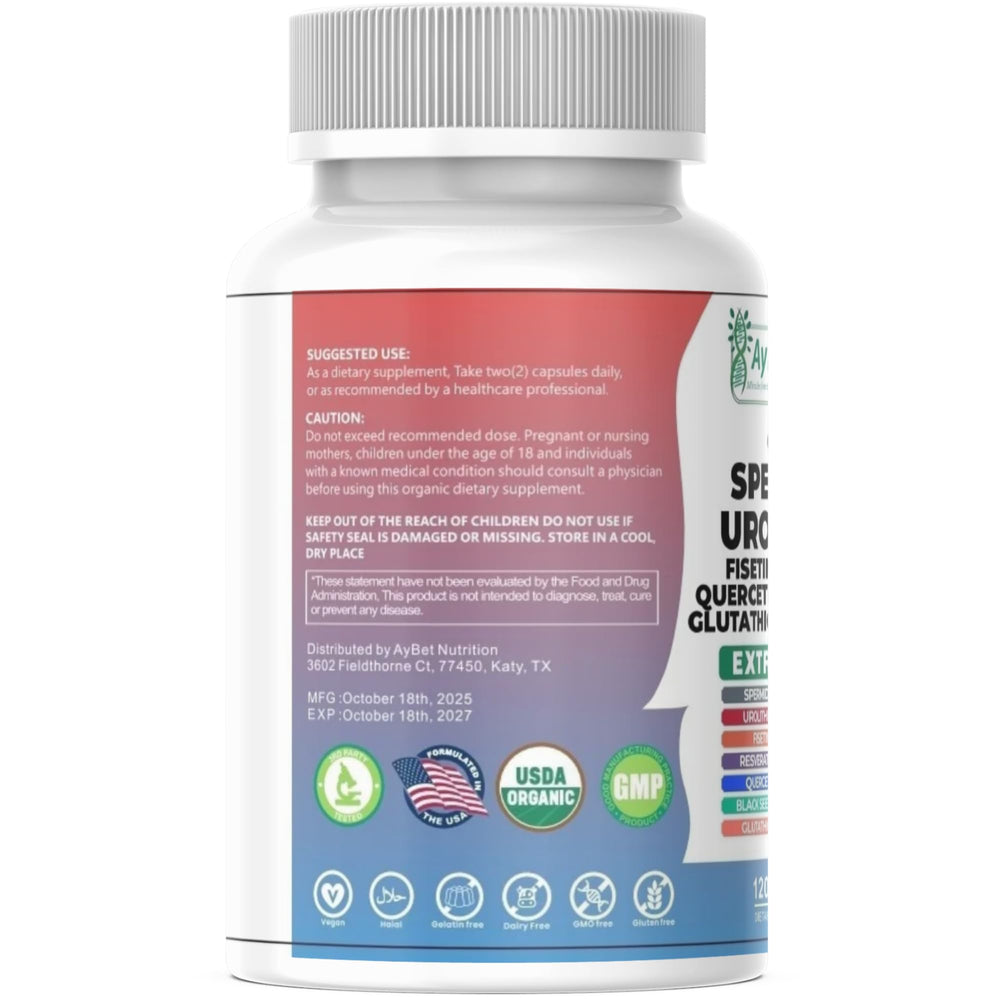 Glutathione and NAC components on the package hint immune-supporting benefits.