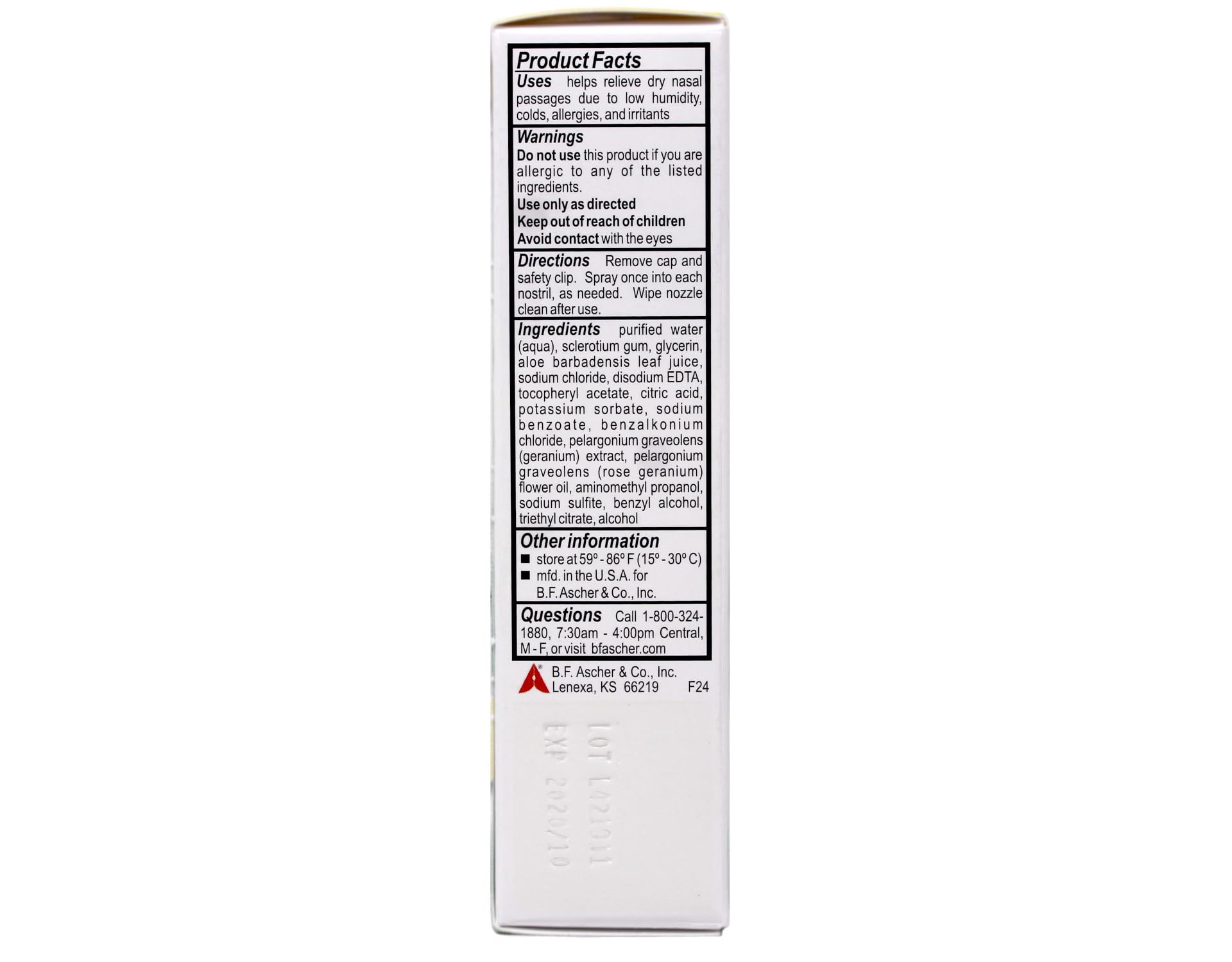 AYR Aloe vera ingredient highlights soothing hydration
