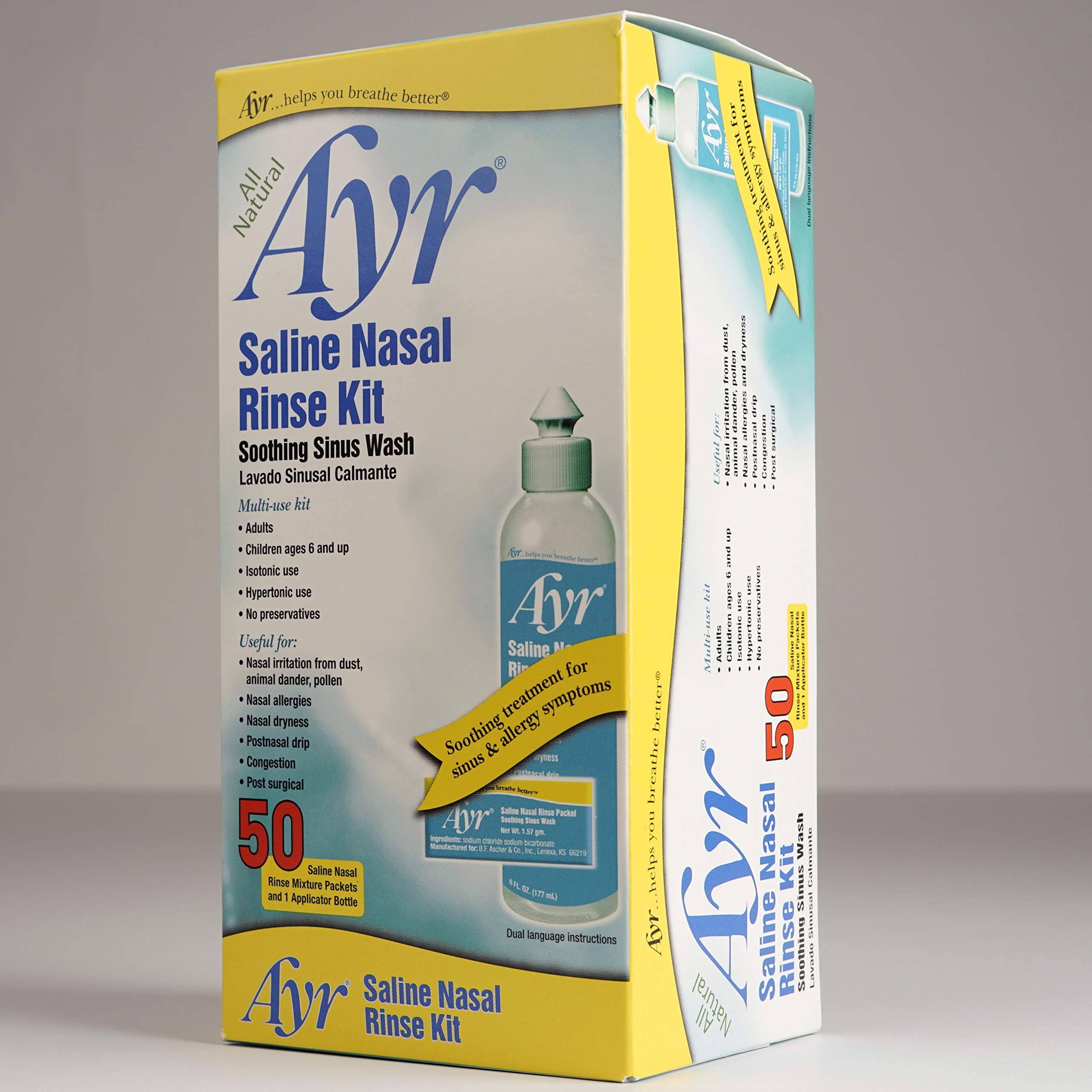 AYR preservative-free formula for sensitive noses