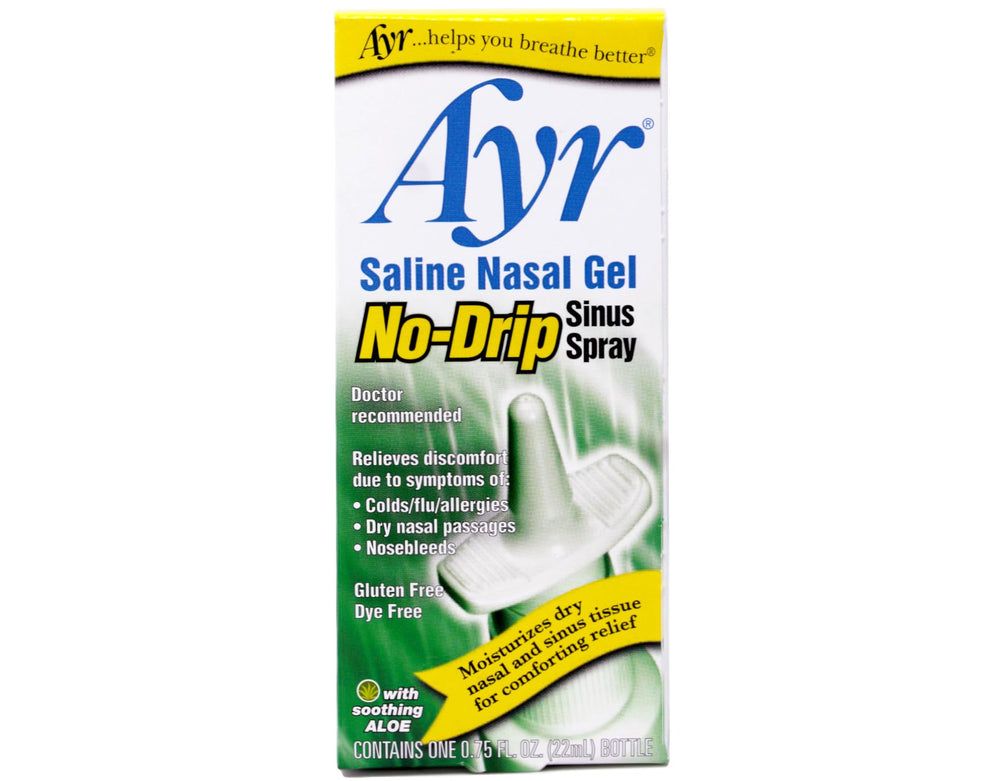 AYR No-Drip spray application shot for targeted moisture delivery