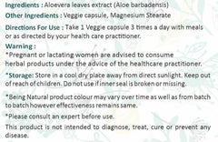 Ayurforest Aloe Vera Capsule count 120, ideal for regular supplementation.