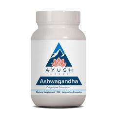 Ayush Herbs Ashwagandha Capsules energy and focus support for daily performance