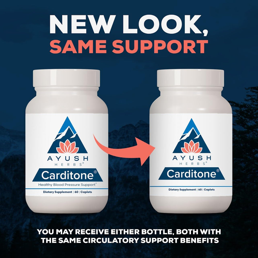 Ayush Herbs Carditone ingredients close-up highlighting rauwolfia and arjuna benefits.