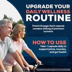 Ayush Herbs Curcumin 97% capsule scene emphasizing joint support