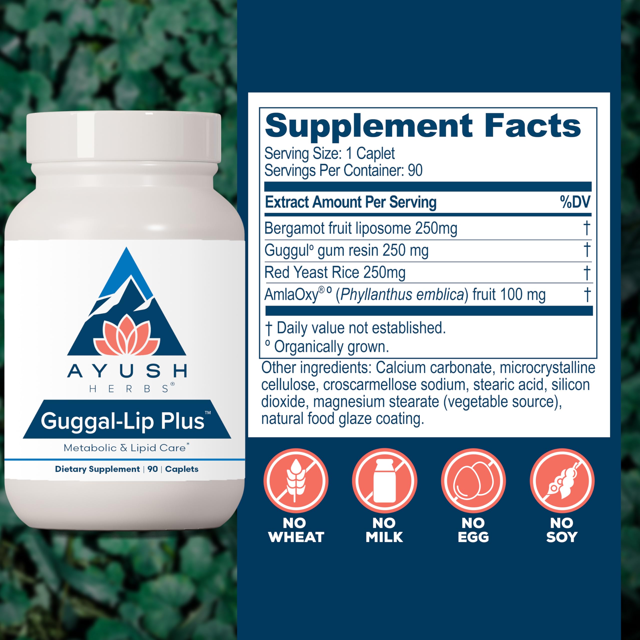 Caplets closeup highlighting vegetarian tablets and antioxidant-rich profile.