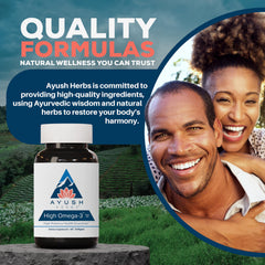Daily use of Ayush High Omega-3 supports joints and focus