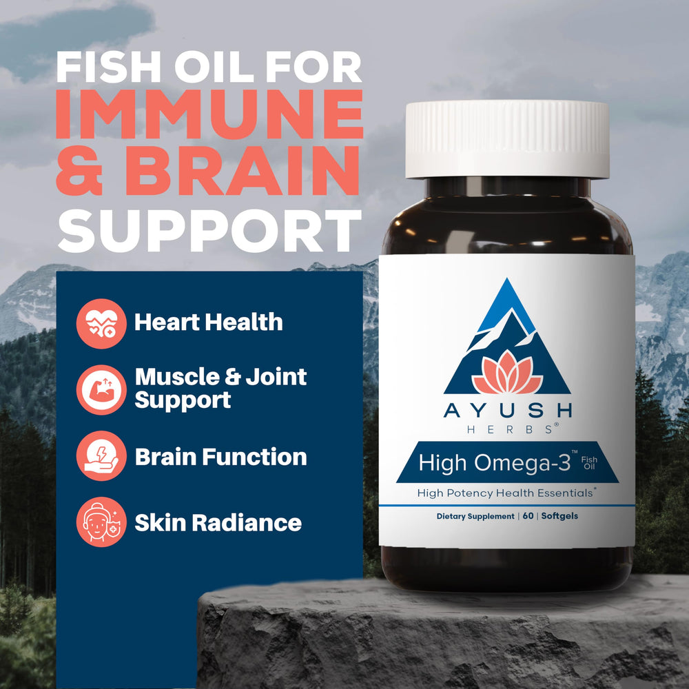 Ayush High Omega-3 EPA and DHA balance for heart and mind