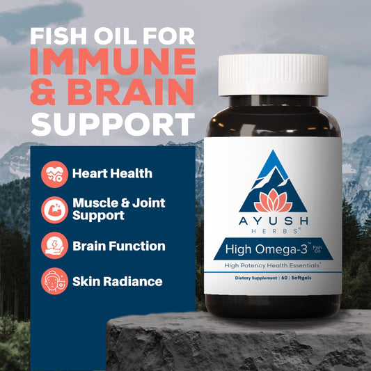 Ayush High Omega-3 EPA and DHA balance for heart and mind