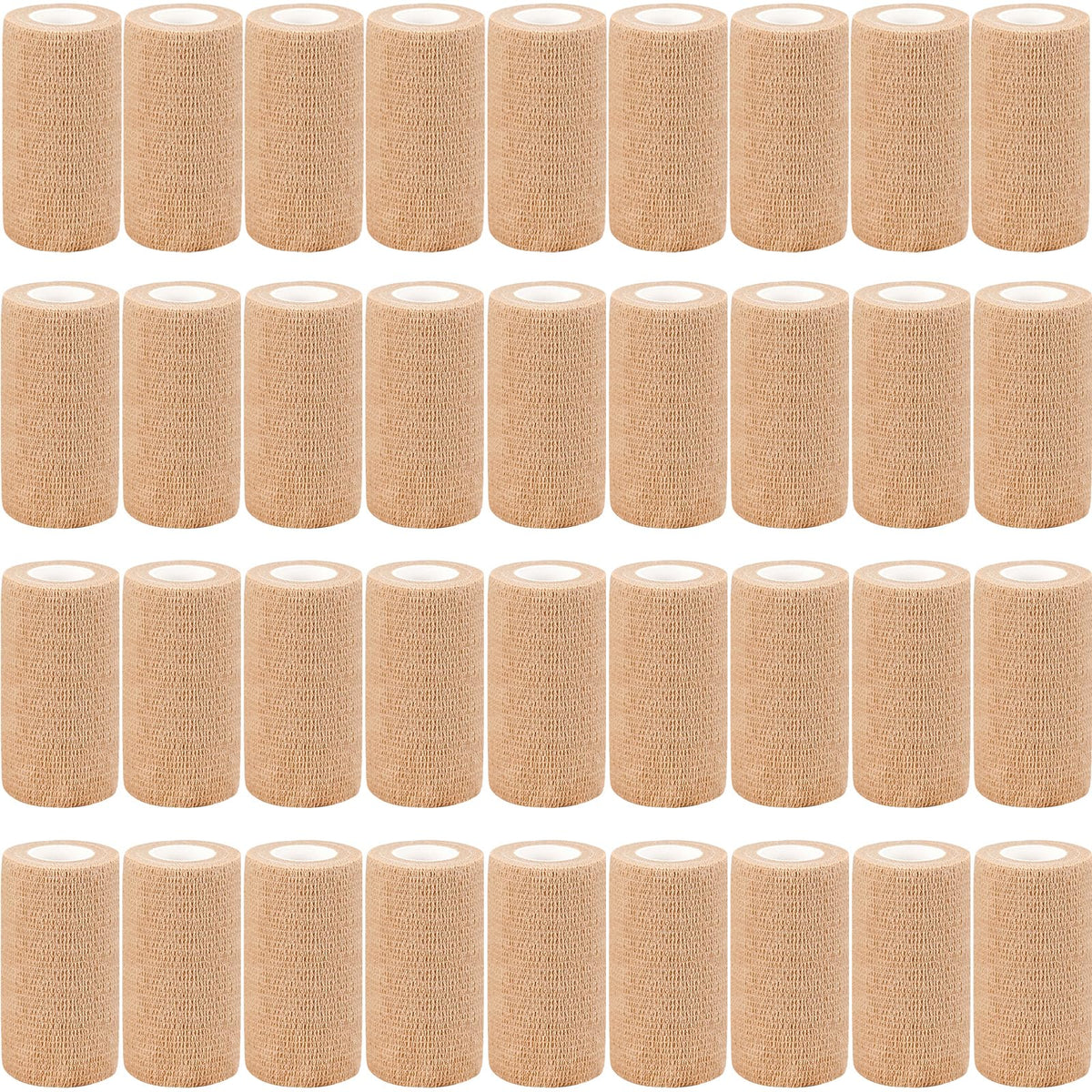 AZEN skin color self adhesive bandage wrap for easy, residue-free application