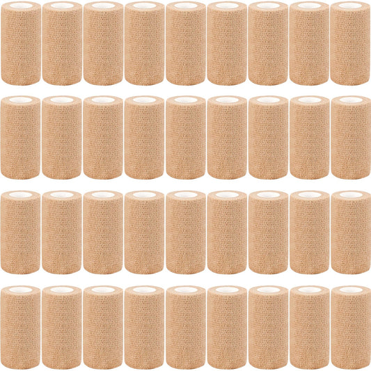 AZEN skin color self adhesive bandage wrap for easy, residue-free application
