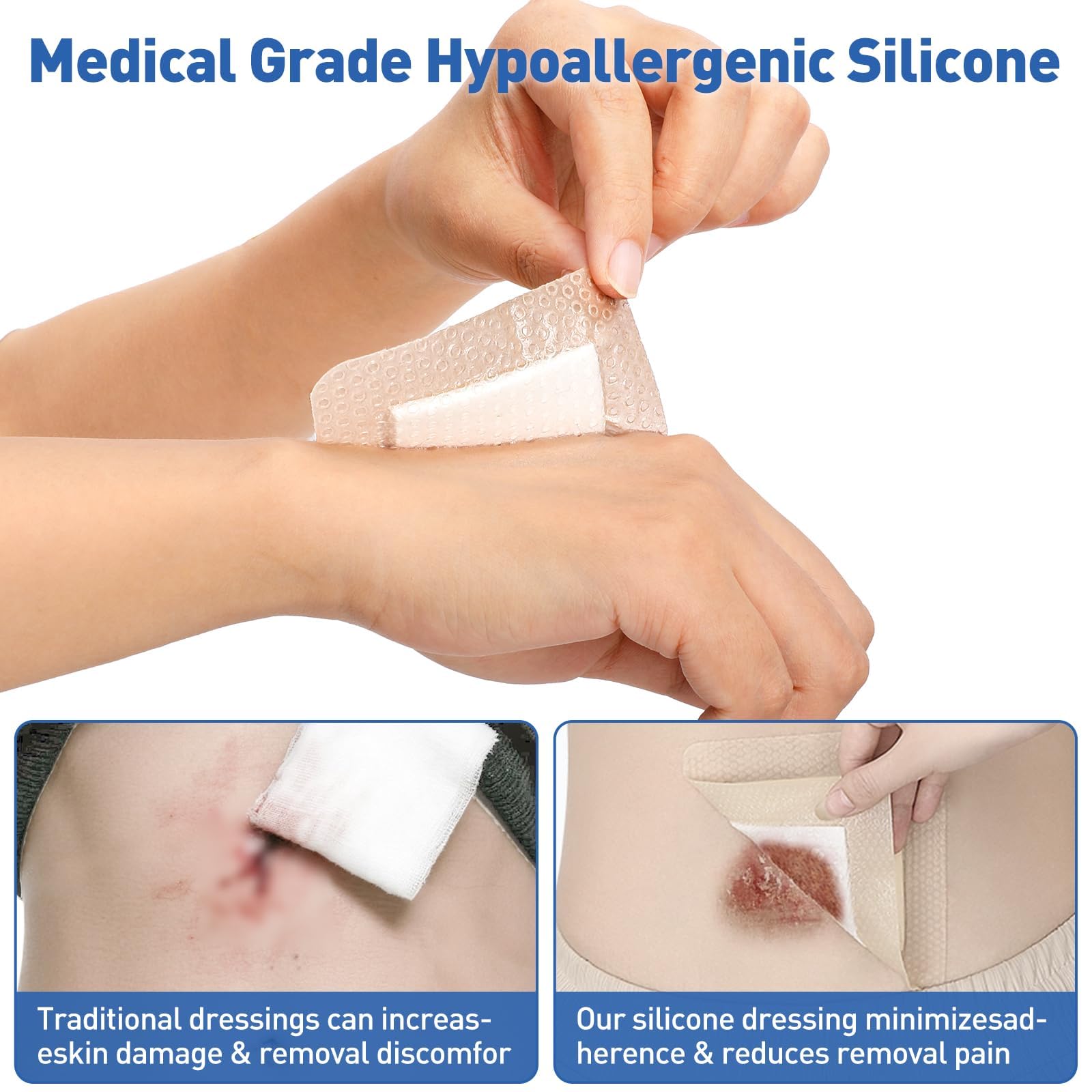 AZEN multi layer dressing supports protection while allowing air passage