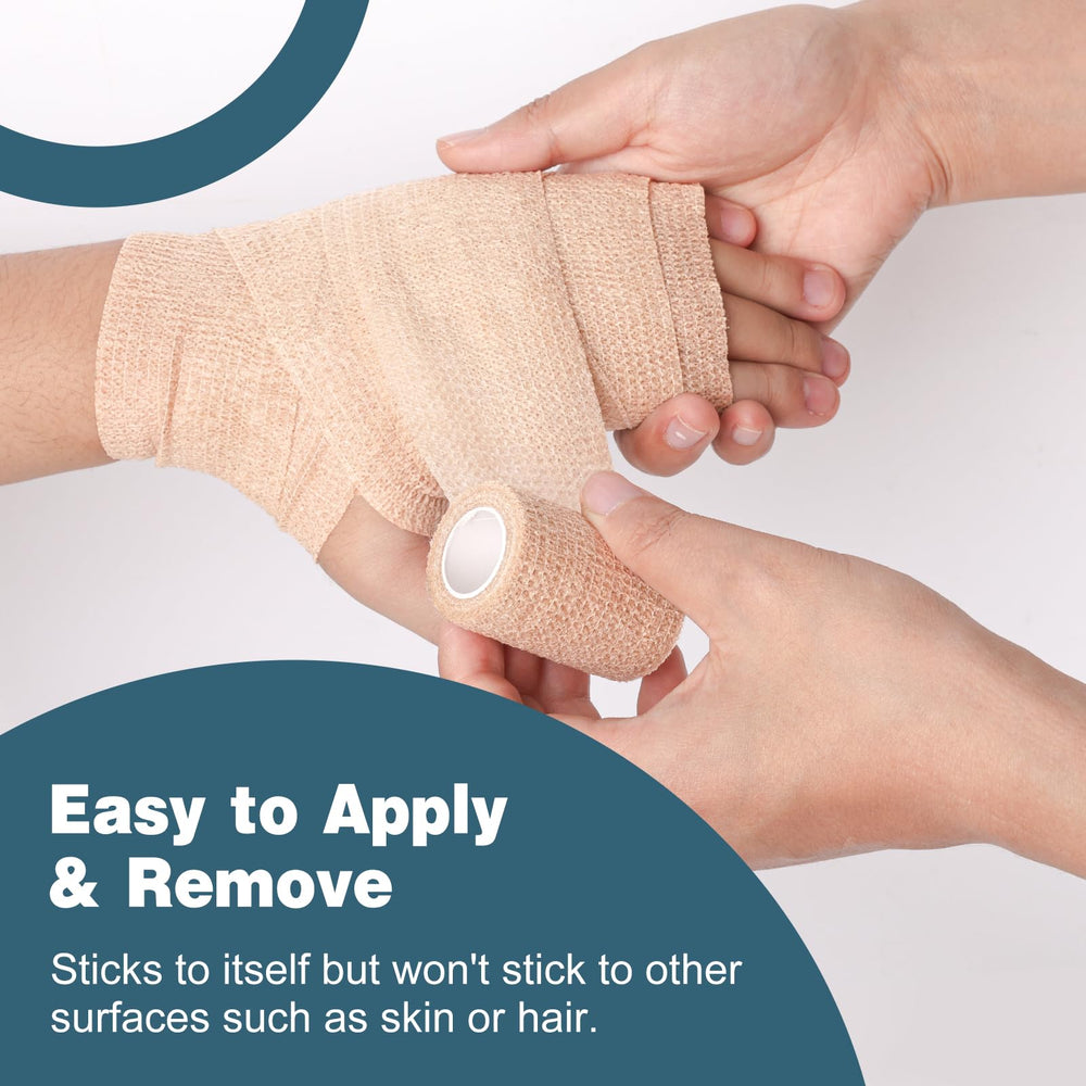 AZEN skin-color wrap on arm demonstrates discreet, comfortable coverage.