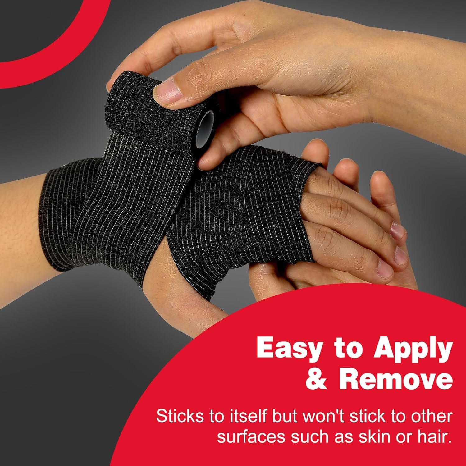 AZEN sports wrap for wrists and ankles offers secure support during activity