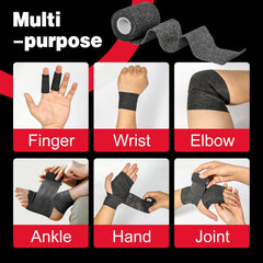 AZEN vet wrap for pets provides secure coverage without sticking to fur