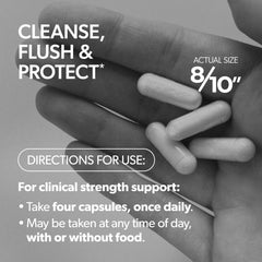 AZO D-Mannose pill bottle on counter ready for daily regimen.