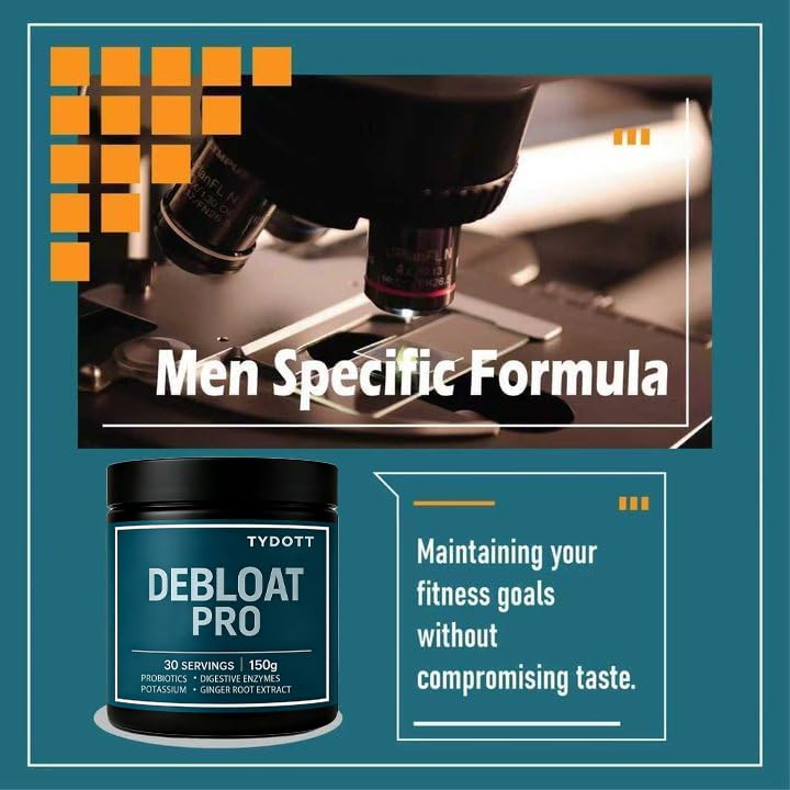 AZX TYDOTT Debloat Pro glass tin suggests portable digestive support