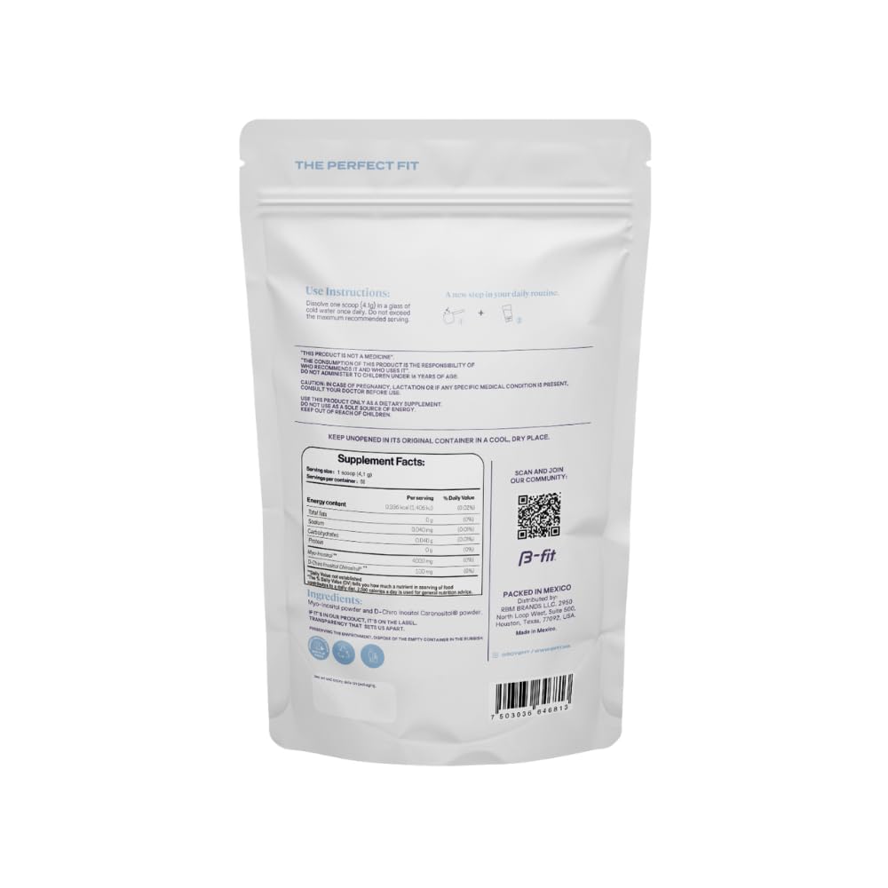 B-FIT B 40 1 ratio illustration shows Myo and D-Chiro inositol balance