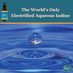 Baar Atomic Iodine is radioactivity-free on label and packaging.