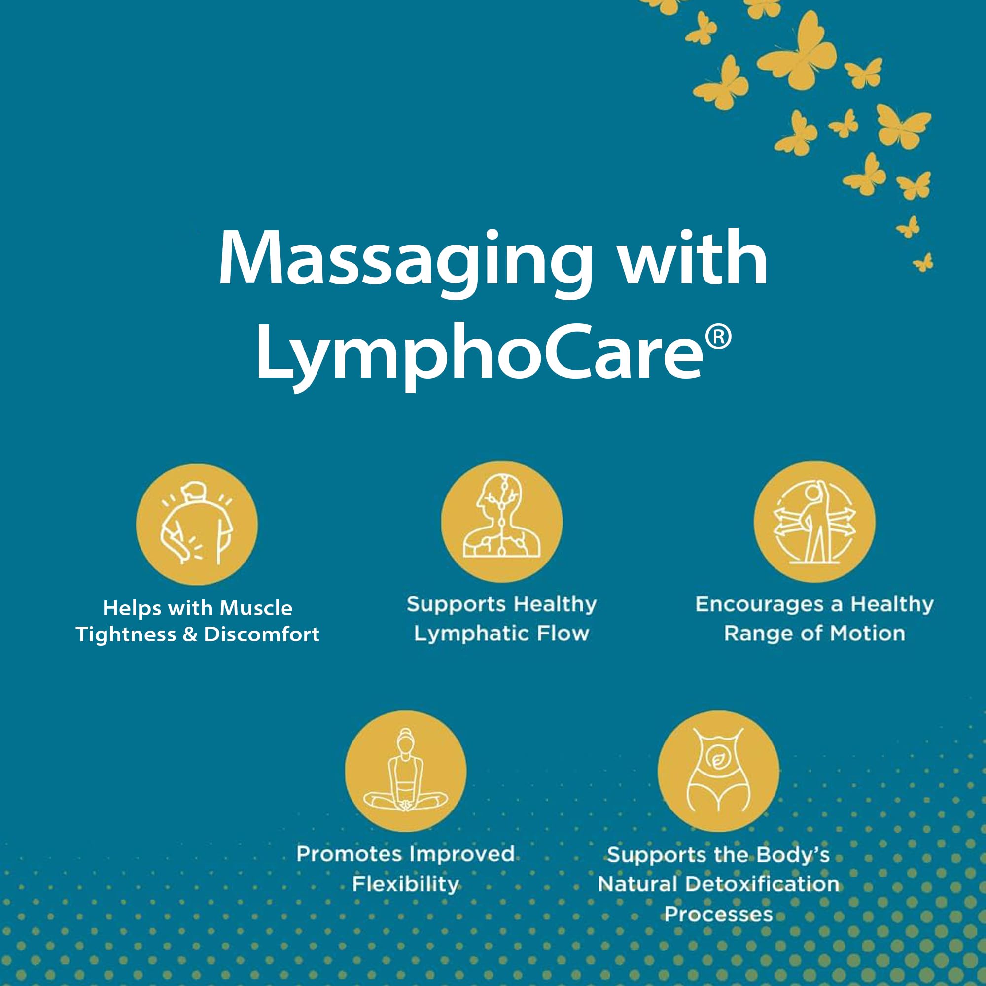 Baar LymphoCare massage application demonstrates soothing glide and targeted drainage