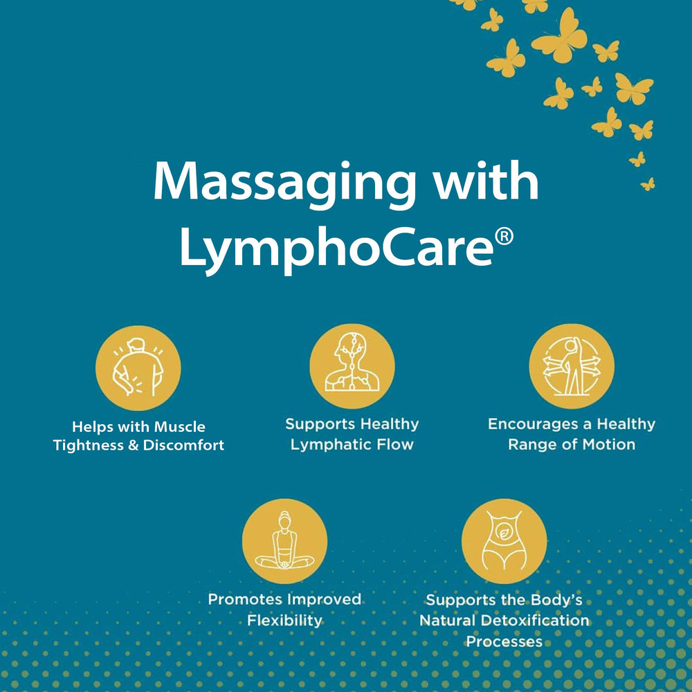 Baar LymphoCare massage application demonstrates soothing glide and targeted drainage