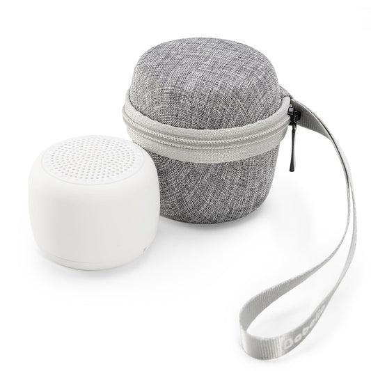 Babelio pocket white noise machine provides portable calm for sleep on the go.