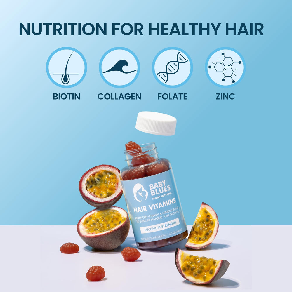 Vegan pectin gummies from Baby Blues with tropical aroma