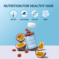 Vegan pectin gummies from Baby Blues with tropical aroma