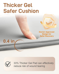 Baby Noah gel pack close-up highlighting hot and cold therapy.