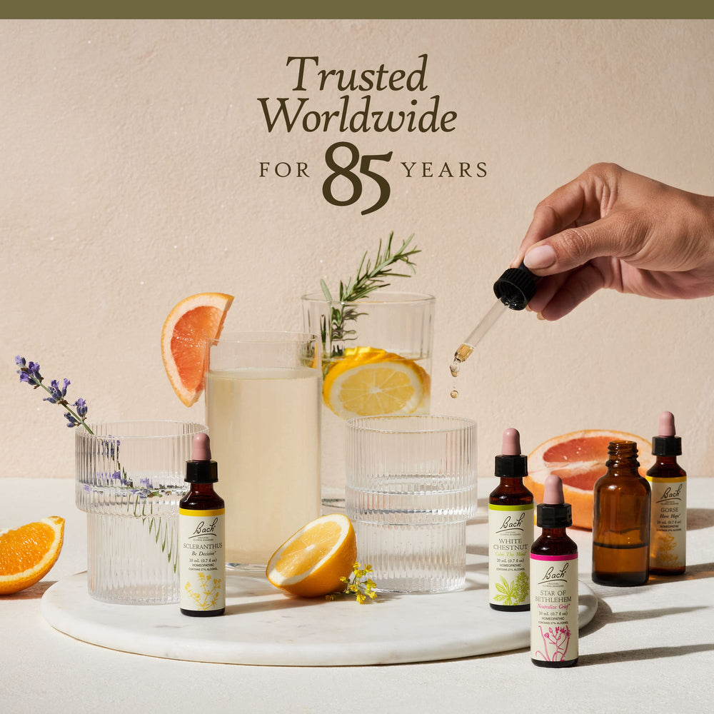 Bach Original Flower Remedies Clarity Kit illustration emphasizing harmony and focus