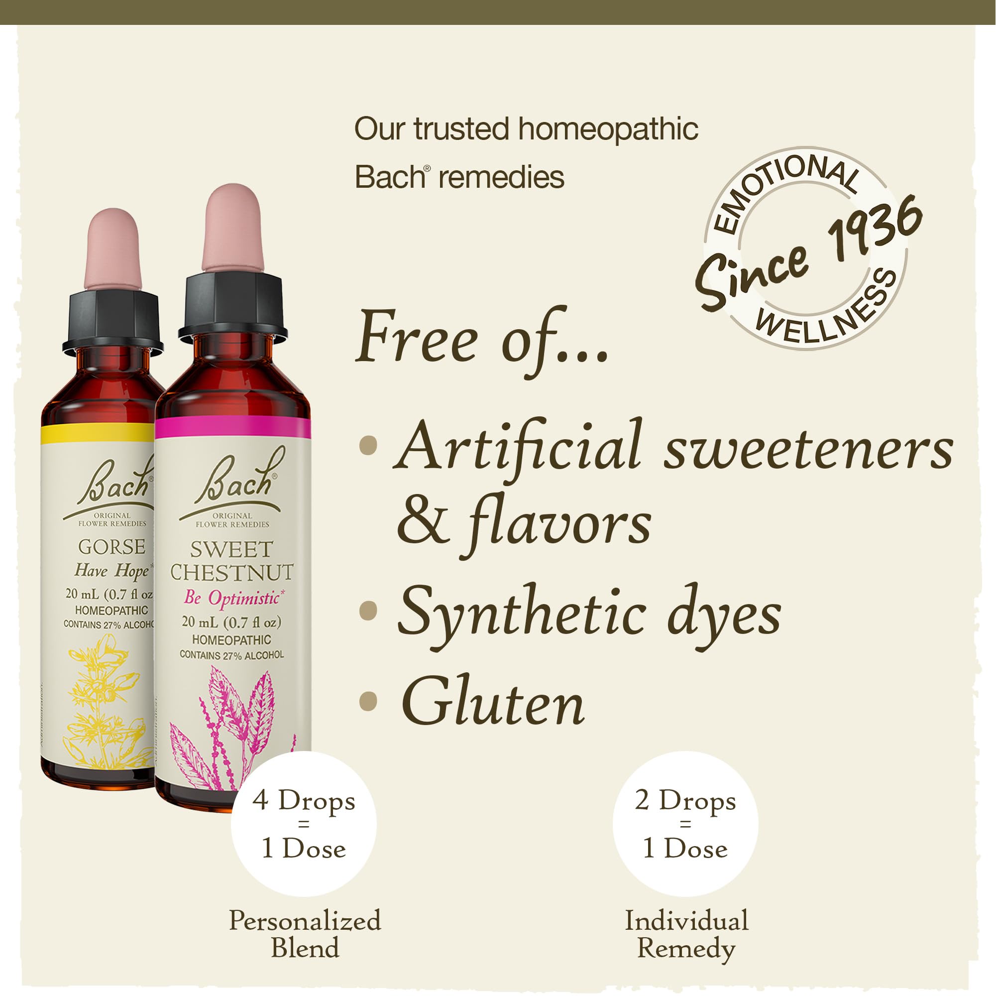 Bach Original Flower Remedies Hope Joy Kit floral essences support emotional balance