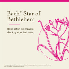 Bach Original Flower Remedies packaging front highlighting vegan, gluten-free formulation.