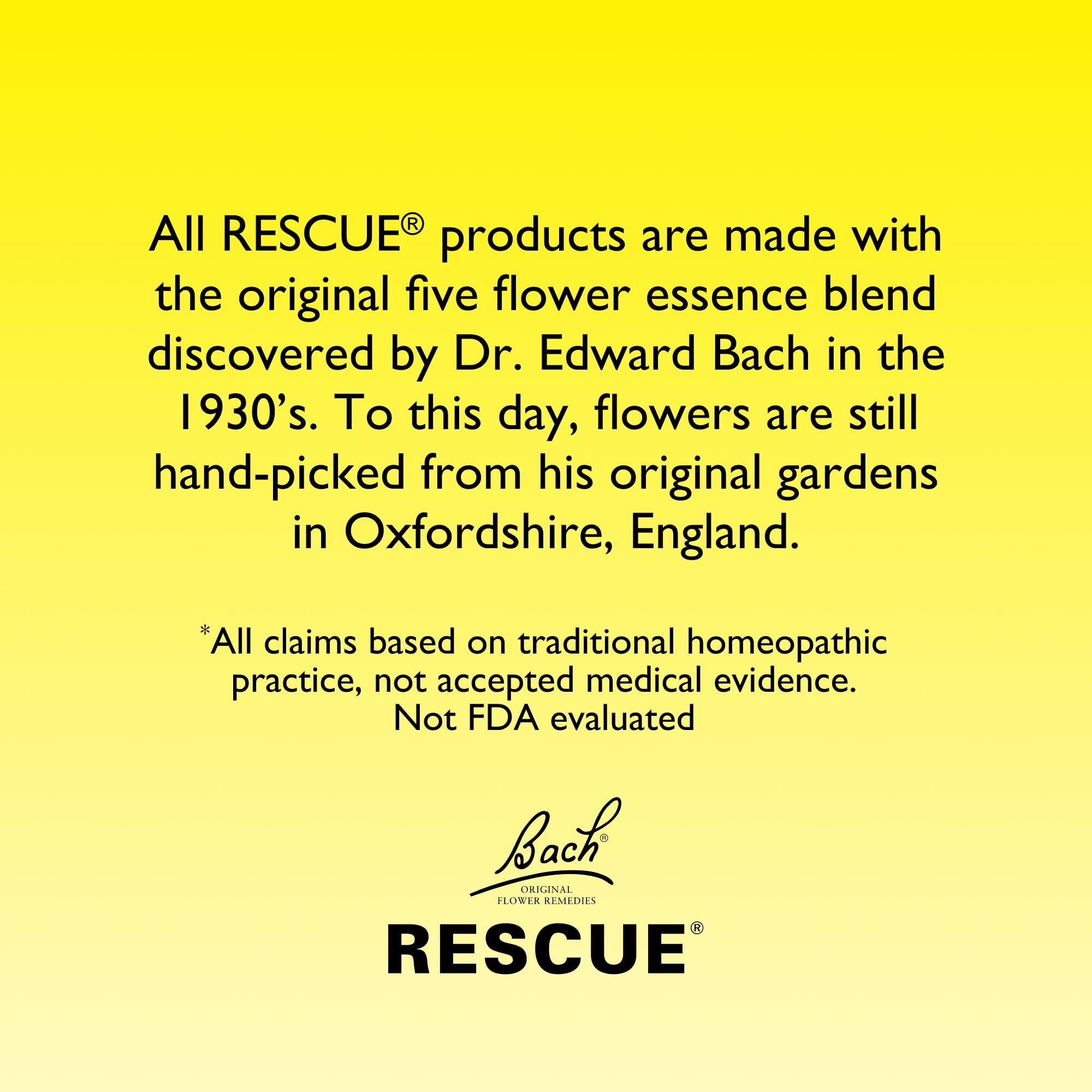 Bach RESCUE Pastilles tin front view with brand name.