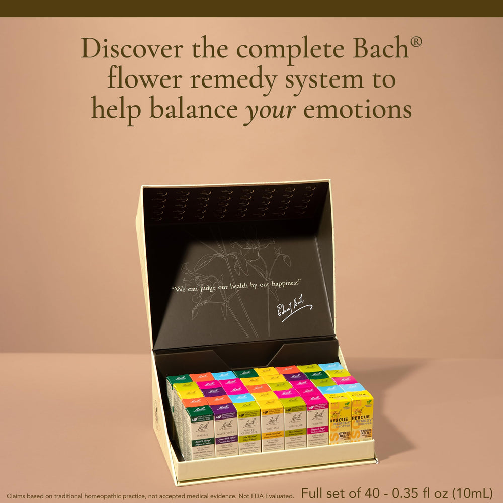 Bach Rescue Remedy drops non-alcohol formula for quick stress relief moments