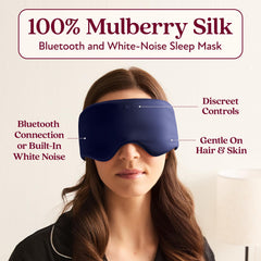 Back Bay Audio SilkSound Bluetooth headphones enable wireless listening while you sleep