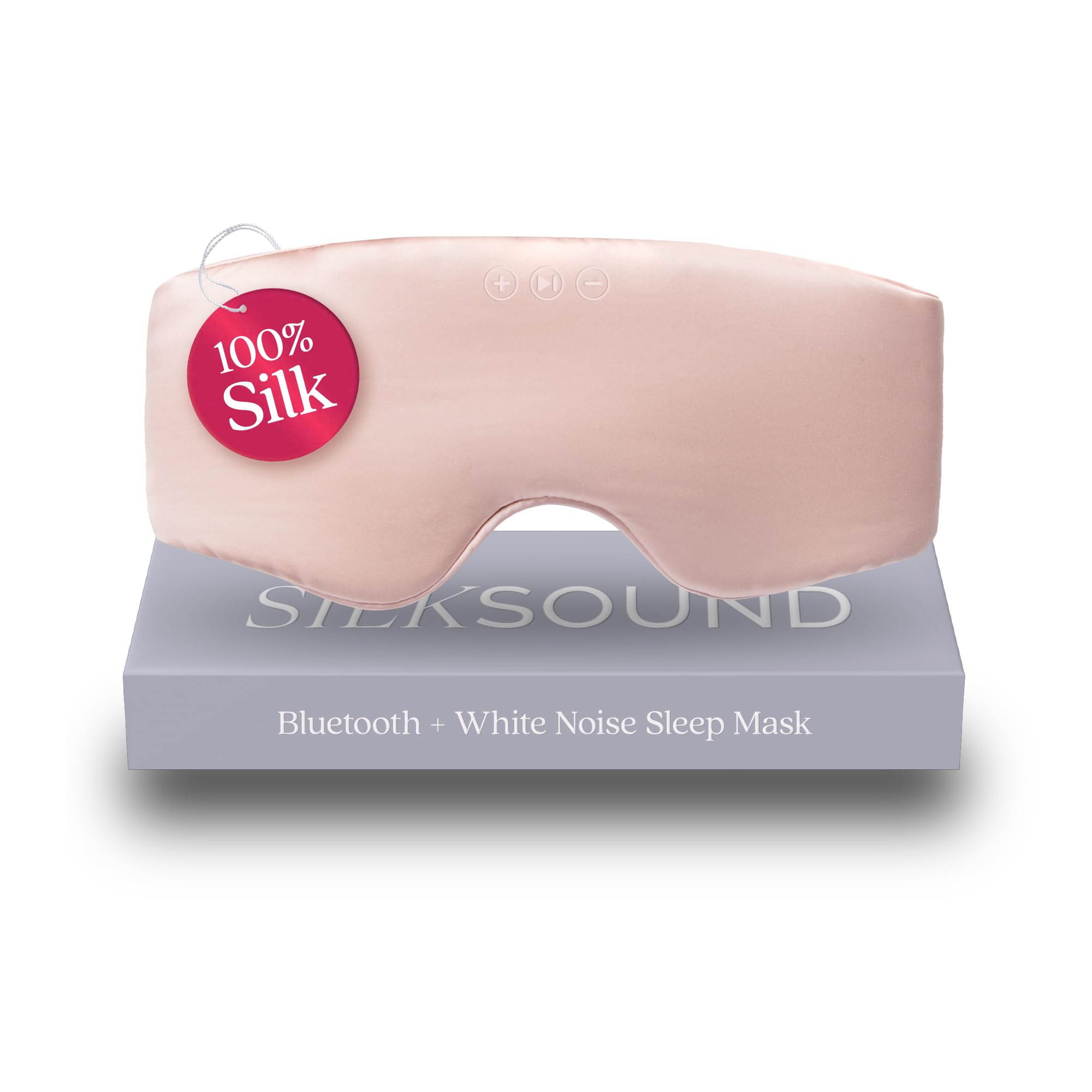 Back Bay Audio SilkSound silk-eye-mask-bluetooth for comfortable wireless sleep audio.