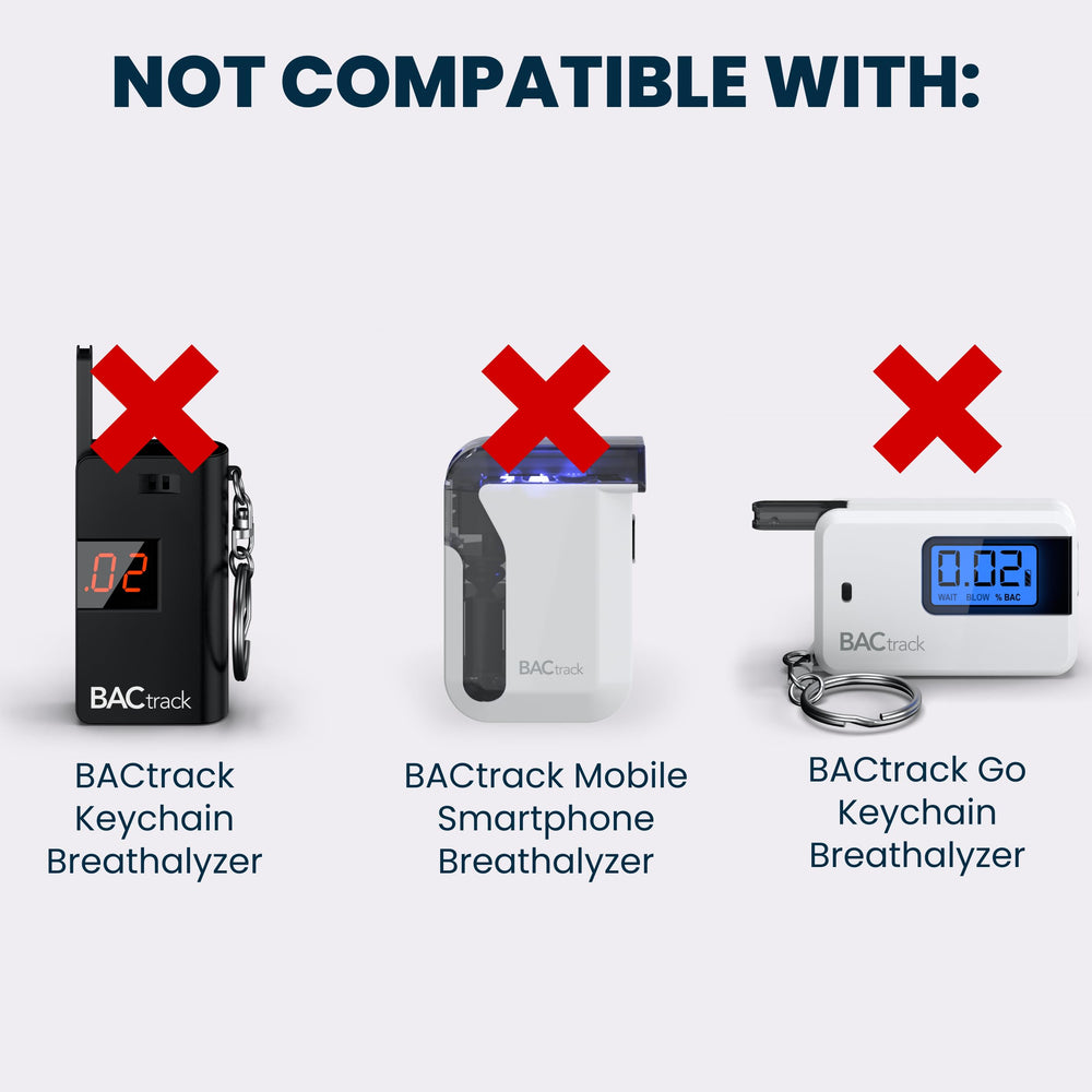 BACtrack C-Series mouthpieces compatible with C6 and C8 testers